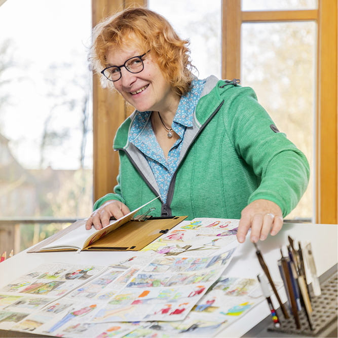 Felice Meer, Comiczeichnerin