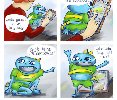 Menno ist wieder zurück, Comic